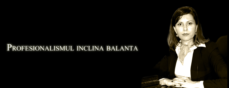 Mariana Roman, avocat | Cabinet individual de avocatură Mariana Roman :: Profesionalismul înclină balanța